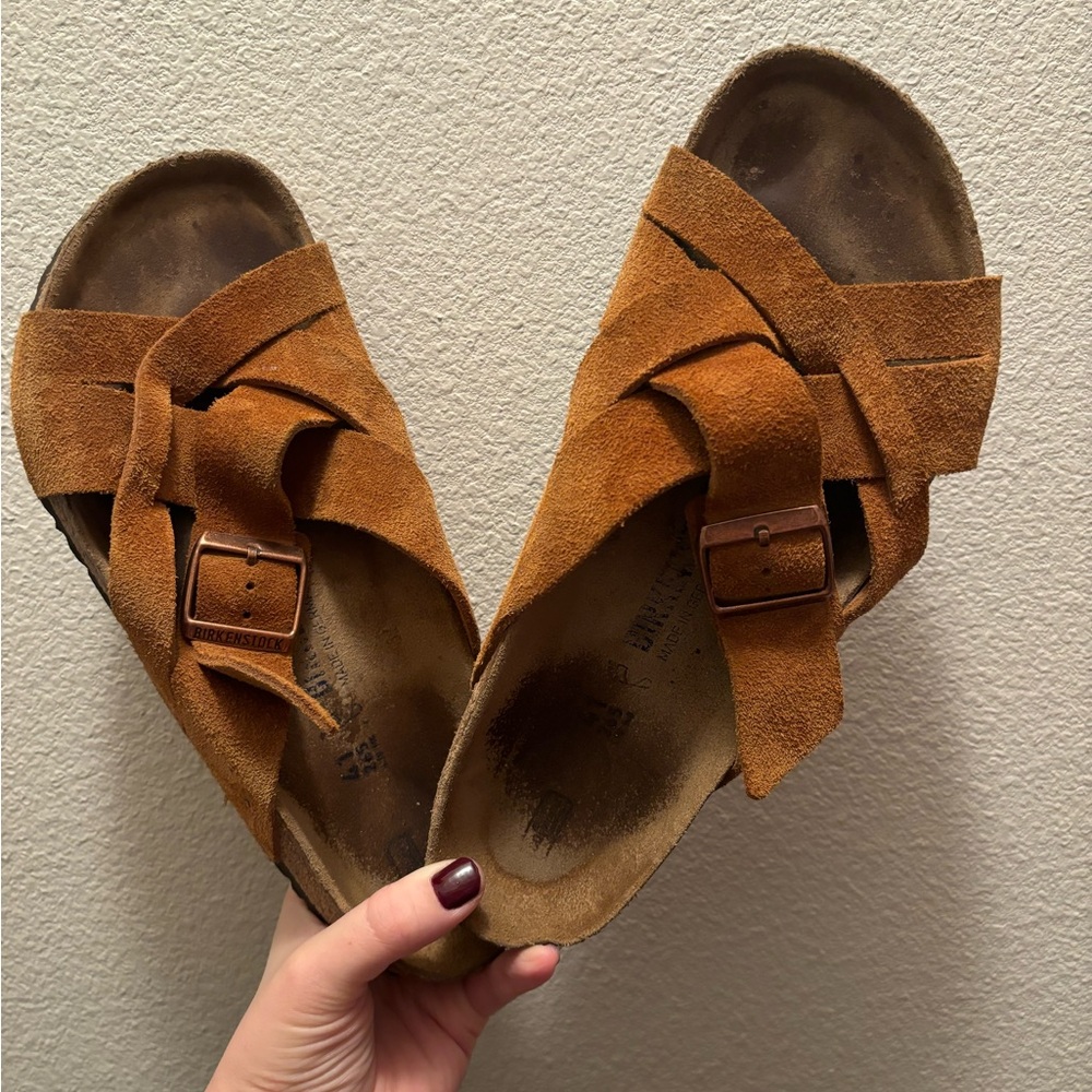 Birkenstock Lugano Soft Footbed in Mink